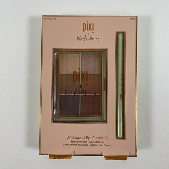 Pixi Weylie Hoang Dimensional Eye Creator Kit Eyeshadow Palette & Eyeliner New - Picture 1 of 5